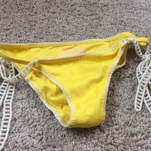 Victoria’s Secret crochet swim suit bottoms